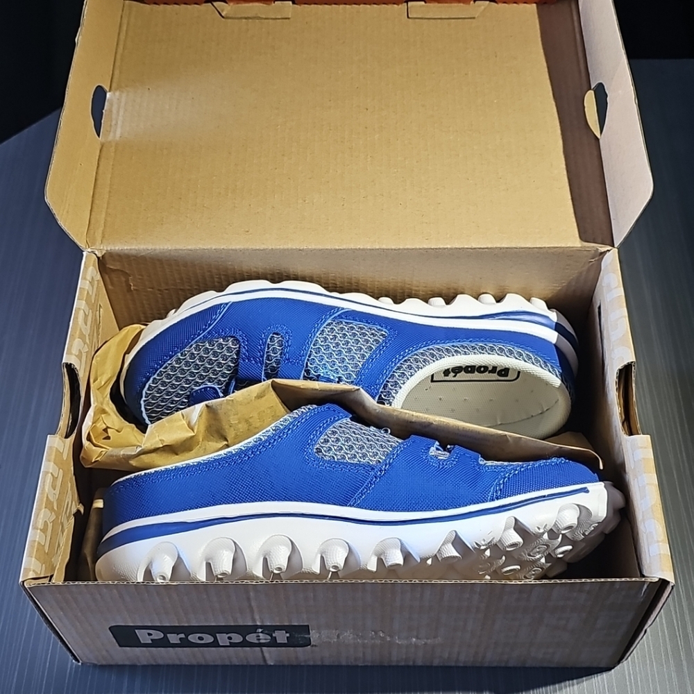 Propet Travelactiv Slide Mule Women's 6 Blue Sneakers Casual Shoes WAT011M-BLU - Picture 12 of 12